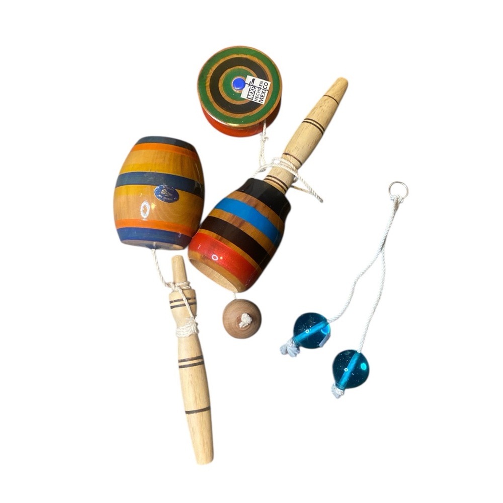 Colorful Wooden Toy Set